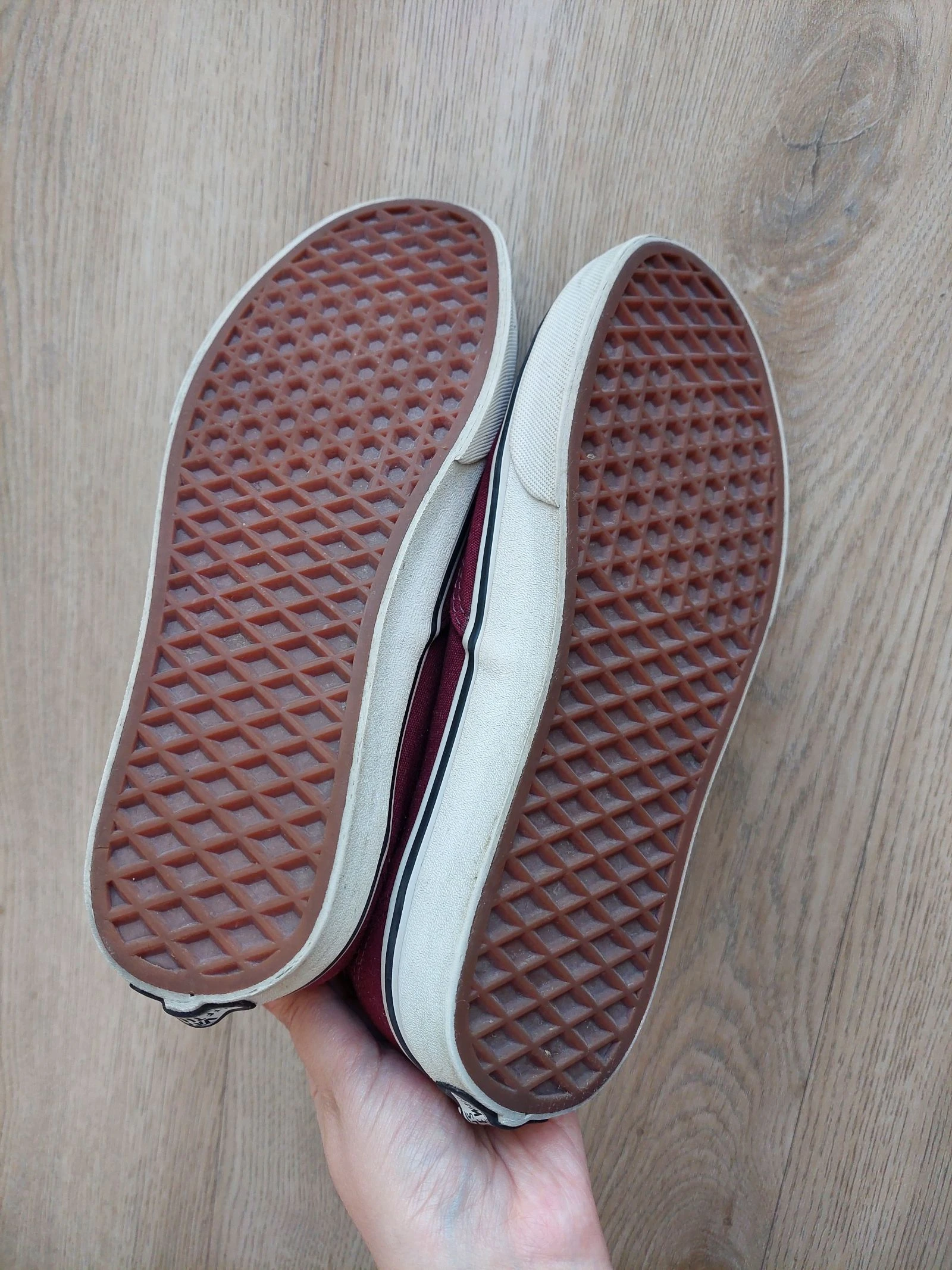 Tênis Treinador Vans Borgonha – photo 5